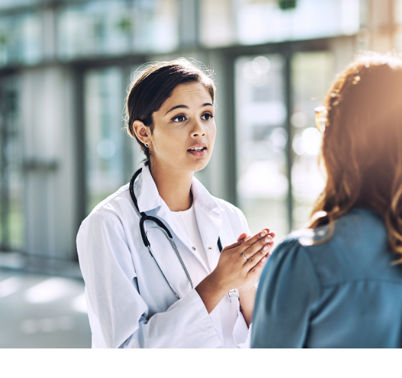 outside hospital conversation doctor